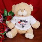 Personalized Wild About You Teddy Bear
